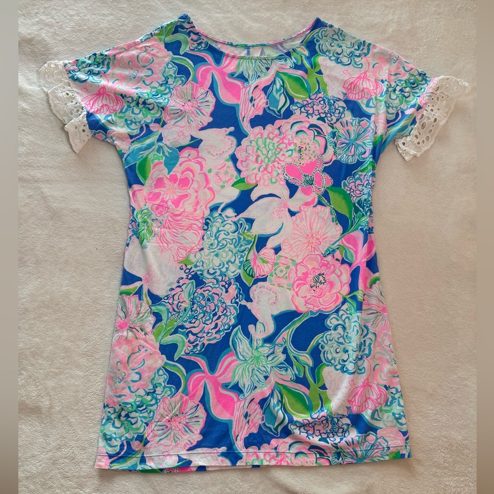 Lilly Pulitzer Helina Dress in “Peony for Your Thoughts” - Size L